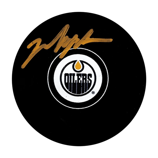 Mark Messier Autographed Edmonton Oilers Puck