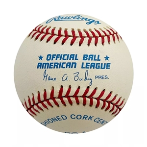 Jose Canseco Autographed Official American League Baseball