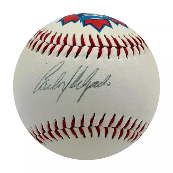 Carlos Delgado Autographed Toronto Blue Jays Logo Baseball