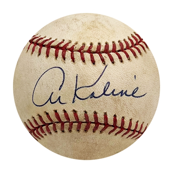 Al Kaline (deceased) Autographed Official American League Baseball