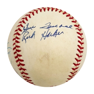 1992 Toronto Blue Jays Multi-Signed World Series Baseball