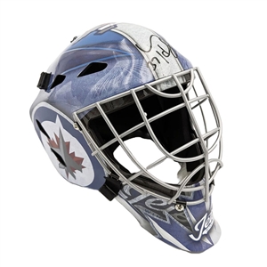 Connor Hellebuyck Autographed Winnipeg Jets Goalie Mask