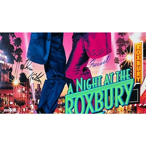 Will Ferrell & Chris Kattan Autographed A Night at the Roxbury Full-Size Original Movie Poster