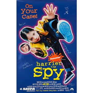 Michelle Trachtenberg Rosie ODonnell, Vanessa Chester & More Autographed "Harriet the Spy" Full-Size Original Movie Poster