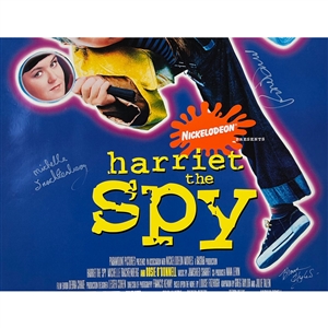 Michelle Trachtenberg Rosie O'Donnell, Vanessa Chester & More Autographed Harriet the Spy Full-Size Original Movie Poster