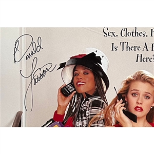 Alicia Silverstone, Brittany Murphy, Paul Rudd & More Autographed Clueless Original Movie Poster