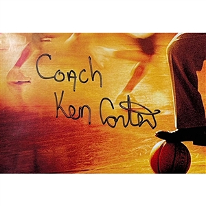 Ken Carter Autographed Coach Carter 13X19 Poster