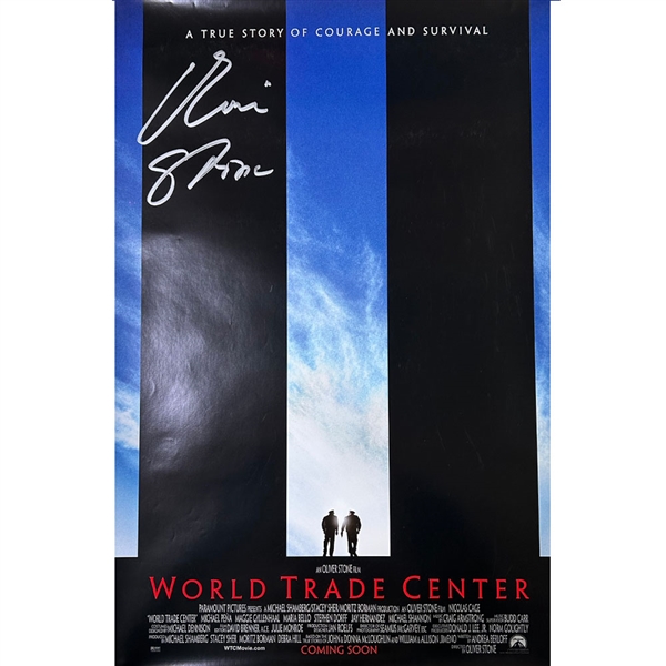 Oliver Stone Autographed "World Trade Center" 13X19" Poster