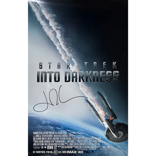 John Cho Autographed "Star Trek Into Darkness" 11X17" Poster