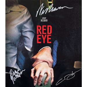 Rachel McAdams, Cillian Murphy & Wes Craven Autographed Red Eye 11X17 Poster 