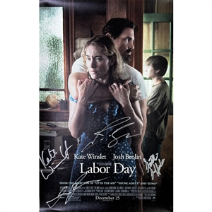 Josh Brolin, Kate Winslet & More Autographed "Labor Day" 11X17" Poster 