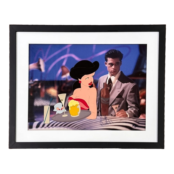 Ralph Bakshi Framed Autographed "Cool World" Animation Cel - AP