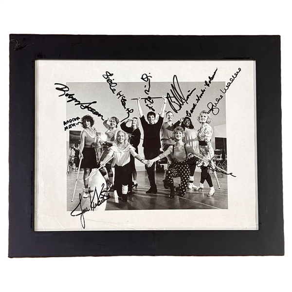 Stepping Out Framed Cast-Signed "Stepping Out" 11X14 Photo