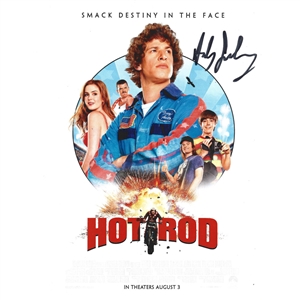 Andy Samberg Autographed "Hot Rod" 9X11" Mini-Poster