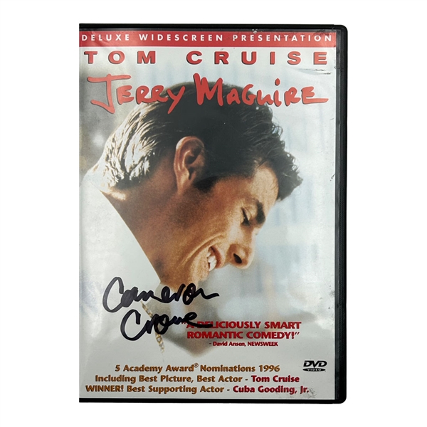 Cameron Crowe Autographed "Jerry Maguire" DVD