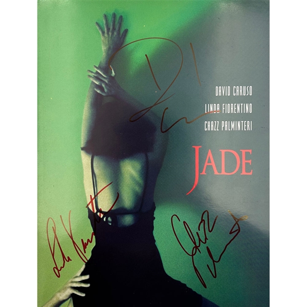 David Caruso, Linda Fiorentino & Chazz Palminteri Autographed "Jade" Media Kit