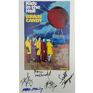 Kids in the Hall Cast-Signed "Brain Candy" 8.5X14" Poster