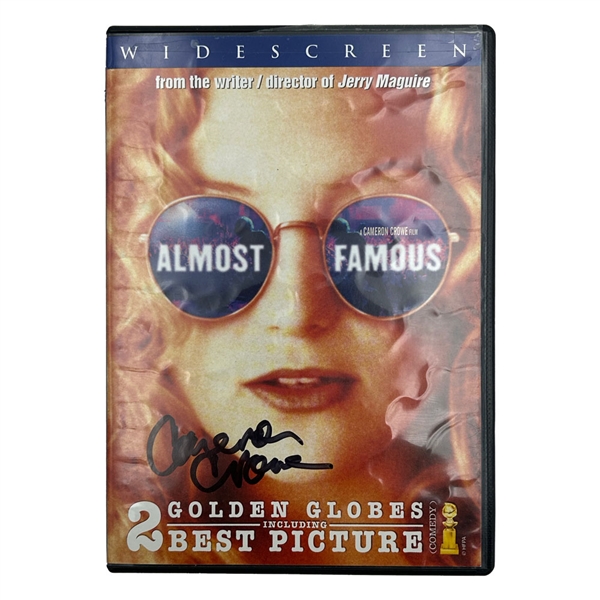 Cameron Crowe Autographed "Almost Famous" DVD