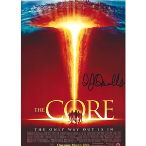 D.J. Qualls Autographed The Core 8.5X12.5 Poster