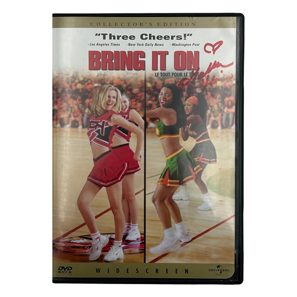 Gabrielle Union Autographed "Bring It On" DVD