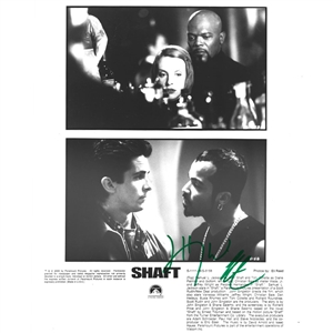 Jeffrey Wright Autographed "Shaft" 8X10 Photo