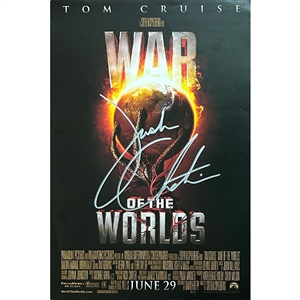 Justin Chatwin Autographed War of the Worlds 8.5X12 Poster