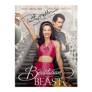 Timothy Dalton Autographed "The Beautician and the Beast" Media Kit