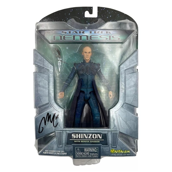 Tom Hardy Autographed "Star Trek: Nemesis" Shinzon Figurine