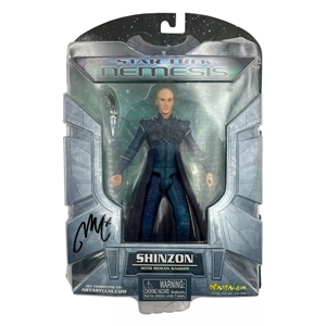 Tom Hardy Autographed Star Trek: Nemesis Shinzon Figurine