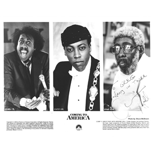 Arsenio Hall Autographed Coming to America 8X10 Photo - Personalized