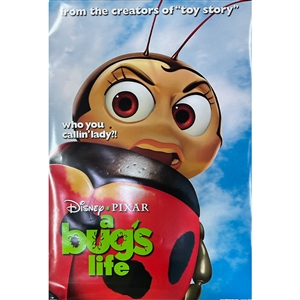 "A Bugs Life" Double-Sided Original Full-Size Movie Poster