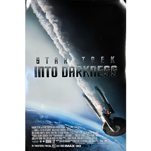 "Star Trek - Into Darkness" Double-Sided Original Full-Size Movie Poster