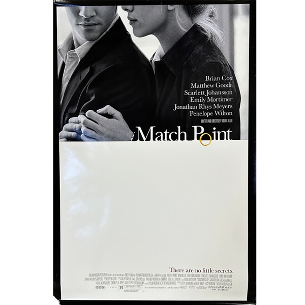 "Match Point" Double-Sided Original Full-Size Movie Poster