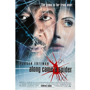 Monica Potter Autographed "Along Came a Spider" Full-Size Original Movie Poster - Personalized