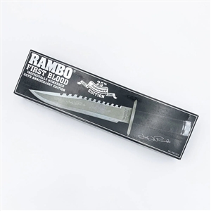 Sylvester Stallone Autographed Rambo 25th Anniversary Limited-Edition Knife