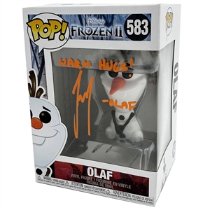 Josh Gad Autographed Frozen II Funko Pop! Figure