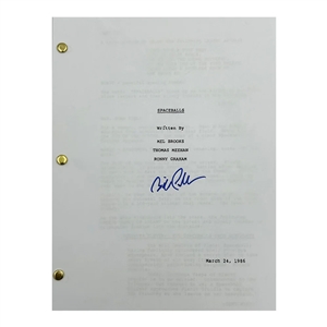 Bill Pullman Autographed Spaceballs Script