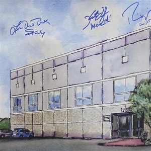 The Office Cast-Signed 16X20 Pam's Watercolor Poster