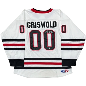 Chevy Chase Autographed Christmas Vacation GRISWOLD Jersey