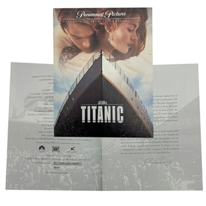 Titanic Original Press Kit