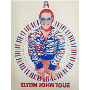 1974 Elton John Tour Original Press Kit