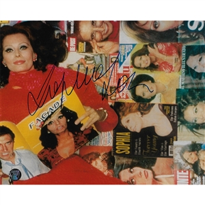 Sophia Loren Autographed 8X10 Photo