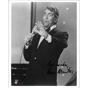 Dean Martin Autographed 8X10 Photo