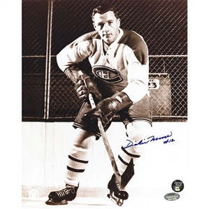 Dickie Moore Autographed Montreal Canadiens 8X10 Photo