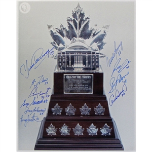 Conn Smythe Trophy 11X14 Photo (10 signatures)