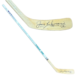 Jean Beliveau Autographed Titan Hockey Stick
