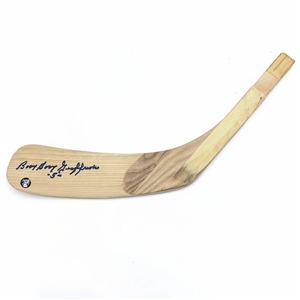 Bernie "Boom Boom" Geoffrion Autographed Stick Blade
