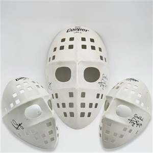 Ken Dryden & Tony Esposito Autographed Cooper Goalie Mask