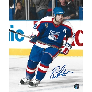 Eric Lindros Autographed New York Rangers 8X10 Photo