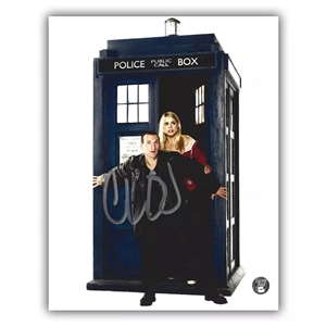 Christopher Eccleston Autographed Doctor Who 8X10 Photo